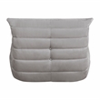 Lexicon Seven Microfiber Accent chair in Gray