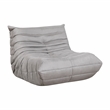 Lexicon Seven Microfiber Accent chair in Gray