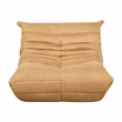Lexicon Seven Microfiber Accent chair in Yellow