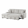Lexicon Marsh Corduroy 2-Piece Sectional with Left Chaise in Gray