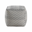 Lexicon Trent Jacquard Pouf in Multi-color