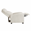 Lexicon Maye Corduroy Push Back Reclining Chair in Beige