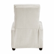 Lexicon Maye Corduroy Push Back Reclining Chair in Beige