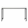 Lexicon Sumter Adjustable Height Over-The-Bed Desk with Castors in White