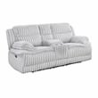 Lexicon Goodland Corduroy 2pc Set Sofa+ Loveseat in Gray