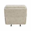 Lexicon Proctor Microfiber Rocker Reclining Chair in Sand