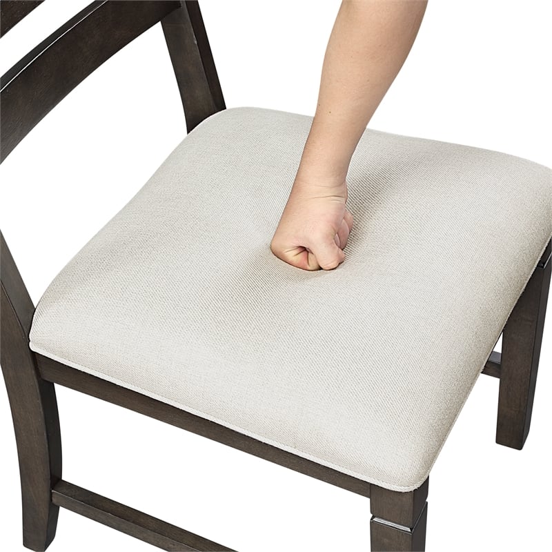 Lexicon Victoria Textured Dining Side Chair - Set of 2 in Beige