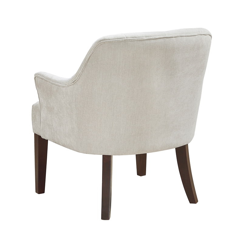 Lexicon Rebecca Textured Fabric Accent Chair in Oyster
