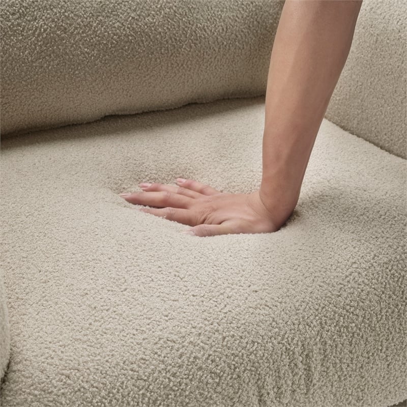 Lexicon Bonham Boucle Accent Chair in Taupe