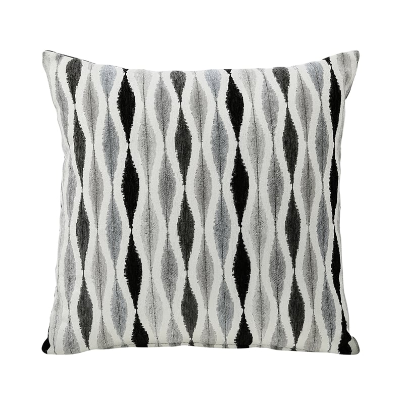 Lexicon Chelsea Chenille Fabric Upholstered Sofa in Dark Gray