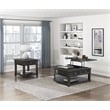 Lexicon Muriel Pine Lift Top Cocktail Table in Charcoal