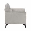 Lexicon Tellot Microfiber Fabric Chair in Tan