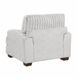 Lexicon Santiago Microfiber Chair in Light Gray