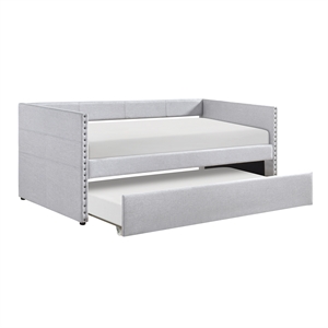 Lexicon Boynton Textured Daybed in Light Gray