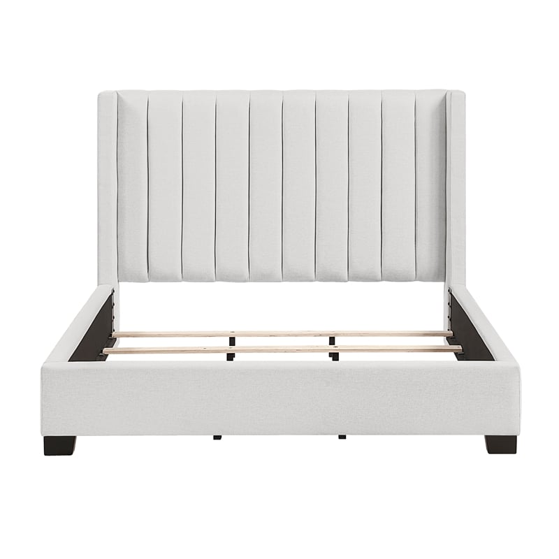 Lexicon Emerson Textured Queen Bed in Beige