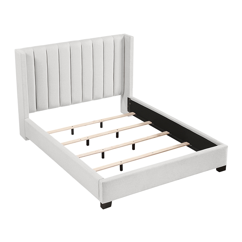 Lexicon Emerson Textured Full Bed in Beige