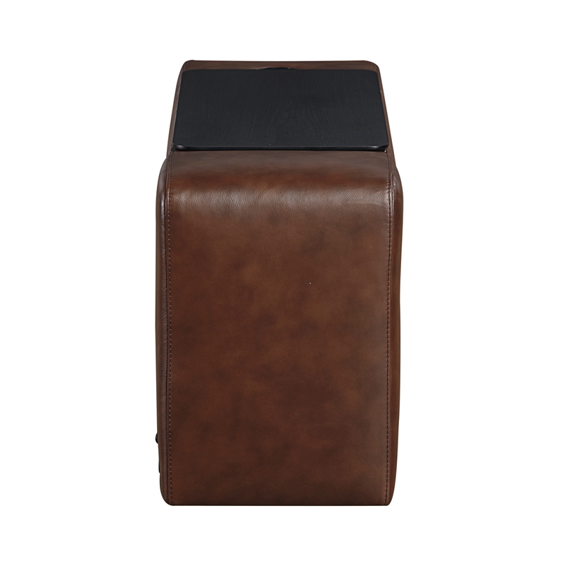 Lexicon Sutton Leather (2/3) Console in Brown