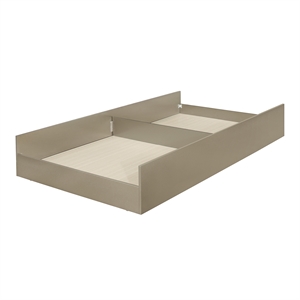Lexicon Loudon Asian Hardwood Trundle/Toybox for T/F Bed in Champagne Metallic