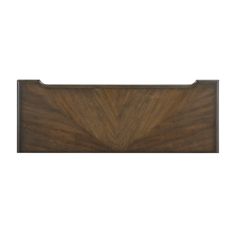Lexicon Rochester Asian Hardwood Sofa Table in Brown