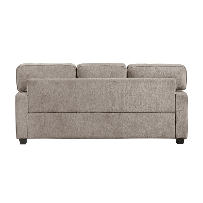 Lexicon Frances Chenille 3pc Set-Sofa & Loveseat & Chair in Taupe