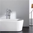 CRO Decor Freestanding Brass Faucet in Chrome