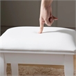 CRO Decor 18'' Tall Vanity Stool-White