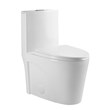 CRO Decor One-Piece Toilet Ceramic (White)