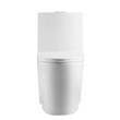 CRO Decor One-Piece Toilet Ceramic (White)
