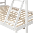 CRO Decor Wood Twin Over Full Bunk Bed (White)