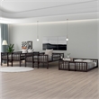 CRO Decor Full-Over-Full-Over-Full Triple Bed with Built-in Ladder and Slide