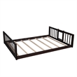 CRO Decor Full-Over-Full-Over-Full Triple Bed with Built-in Ladder and Slide