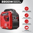 Portable Generator 2200 Watts Inverter Generator Gas Powered Super Quiet