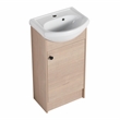 CRO Decor Freestanding 18 Inch Bathroom Vanity (KD-PACKING)-G-BVB02218PLO