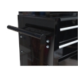 CRO Decor High Capacity Tool Chest with Wheels 8 Drawers Tool Storage (Black)