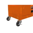 CRO Decor High Capacity Tool Chest with Wheels 8 Drawers Tool Storage (Orange)