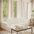 CRO Decor L-shaped Chenille free-install fully foam-filled living room sofa