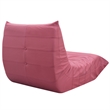 CRO Decor Full Foam Filled Sofa Chair (Red)