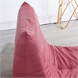 CRO Decor Full Foam Filled Sofa Chair (Red)