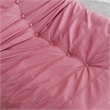 CRO Decor Full Foam Filled Sofa Chair (Red)