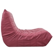 CRO Decor Full Foam Filled Sofa Chair (Red)