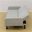 CRO Decor Grey Flange Living Room with Adjustable Sofa from Multiple Angles