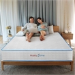 CRO Decor 10 Inch Memory Sponge Medium Hard Mixed Large Mattress