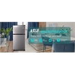 CRO Decor 3.5 Cubic Feet Compact Steel Mini Silver Color Refrigerator