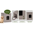 CRO Decor Outdoor Pet House Suitable for Small and Meium-sized Pets
