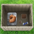 CRO Decor Outdoor Pet House Suitable for Small and Meium-sized Pets