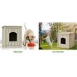 CRO Decor Outdoor Pet House Suitable for Small and Meium-sized Pets