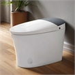 PLUS Series White Smart Toilet with Ceramic Construction & Temperature Sensing