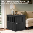 CRO Decor  Dog House  with Lockable Latch for Small to Medium Pets