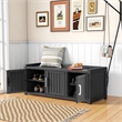 CRO Decor Resin Three-door Shoe Cabinet -Blank