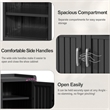 CRO Decor Resin Three-door Shoe Cabinet -Blank